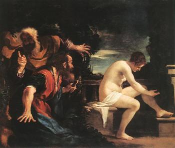 Guercino : Susanna and the Elders
